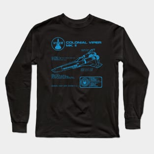 Colonial Viper MK II Specs Long Sleeve T-Shirt